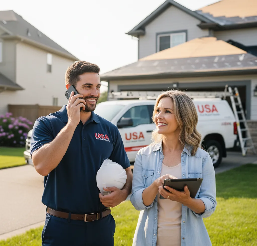USA Roof Repair Experts customer support in Stearns