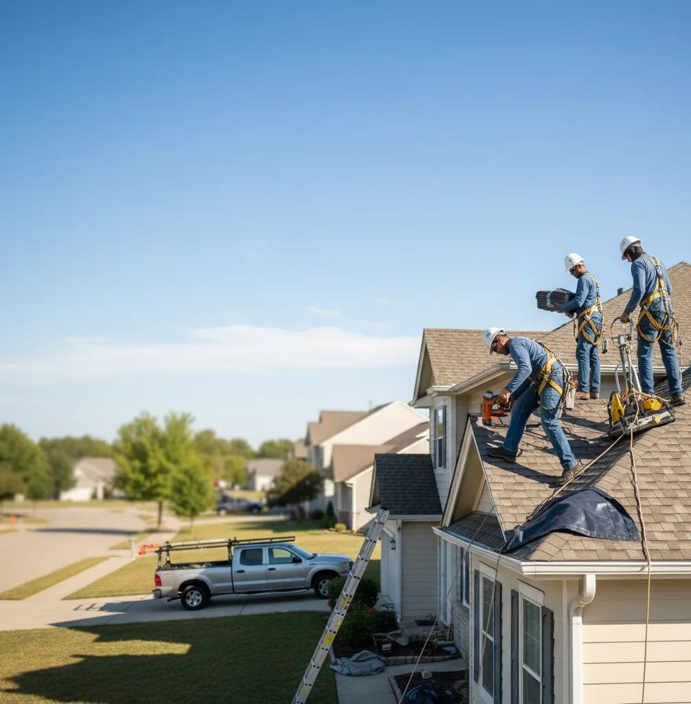 Roof Repair in Stearns